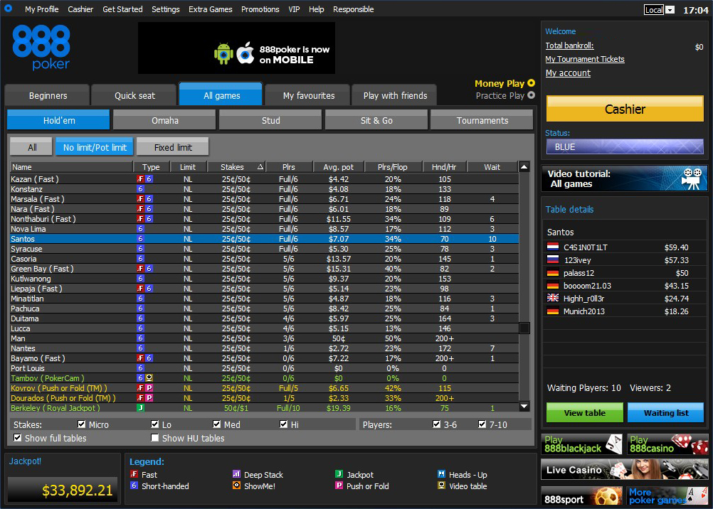 Texas Holdem Online For Cash Texas Holdem Online For Cash