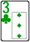 3 of Clubs